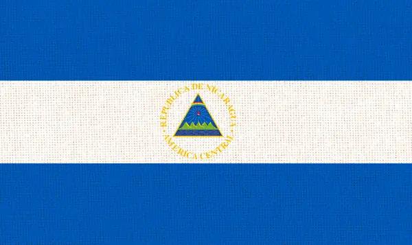 니카라과의 표면에 니카라과 짜임새 국가의 상징이죠 니카라과 공화국 카리브해 — 스톡 사진