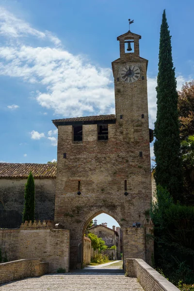 Cordovado Middeleeuws Dorp Provincie Pordenone Friuli Venezia Giulia Italië — Stockfoto