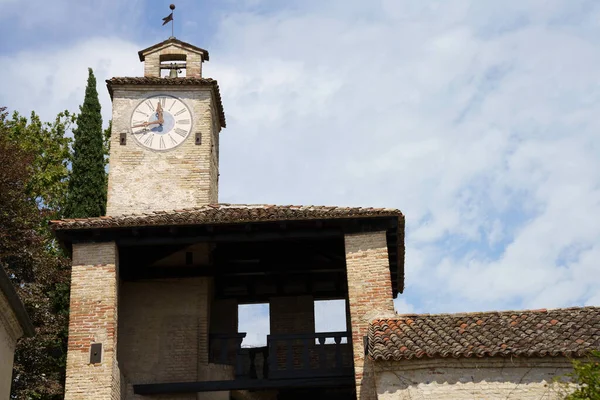 Cordovado Średniowieczna Wioska Prowincji Pordenone Friuli Wenecja Julijska Włochy — Zdjęcie stockowe