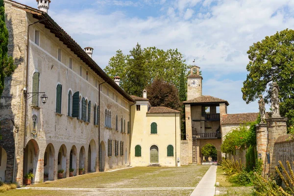Cordovado Vila Medieval Província Pordenone Friuli Venezia Giulia Itália — Fotografia de Stock