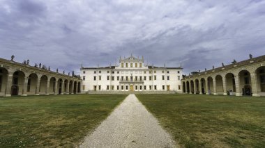 Passariano, Udine 'deki tarihi Villa Manin' in dışı, Friuli-Venezia Giulia, İtalya