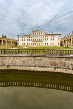 Passariano, Udine 'deki tarihi Villa Manin' in dışı, Friuli-Venezia Giulia, İtalya