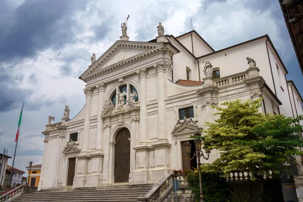 Außenansicht Historischer Gebäude San Daniele Del Friuli Provinz Udine Friaul — Stockfoto