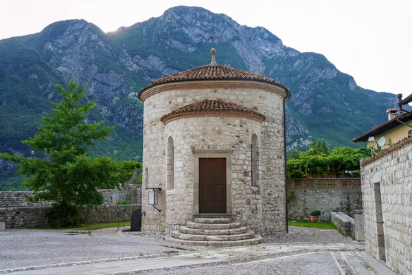 Exterior Edificios Históricos Venzone Provincia Udine Friuli Venezia Giulia Italia — Foto de Stock