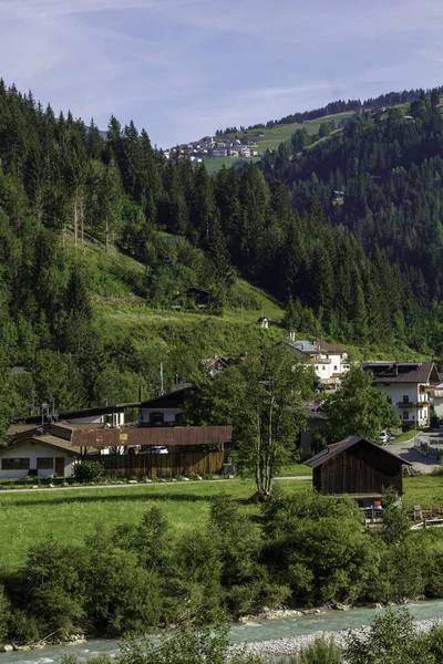 Paisagem Montanhosa Santo Stefano Cadore Província Belluno Veneto Itália Verão — Fotografia de Stock