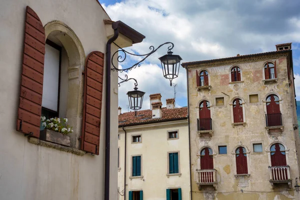 Vittorio Veneto Historisk Stad Treviso Provinsen Veneto Italien — Stockfoto