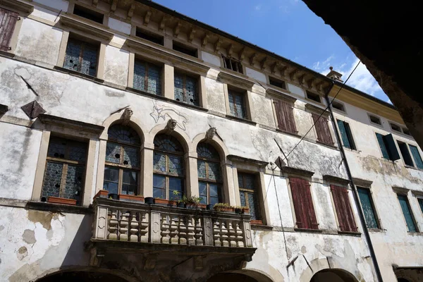 Vittorio Veneto Zabytkowe Miasto Prowincji Treviso Wenecja Euganejska — Zdjęcie stockowe