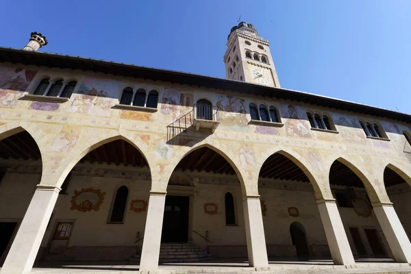 Buiten Historische Duomo Van Conegliano Provincie Treviso Veneto Italië — Stockfoto