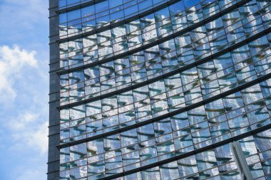Modern buildings at Porta Nuova in Milan, Lombardy, Italy