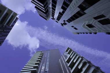 Modern buildings at Porta Nuova in Milan, Lombardy, Italy