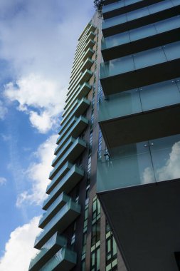 Modern buildings at Porta Nuova in Milan, Lombardy, Italy