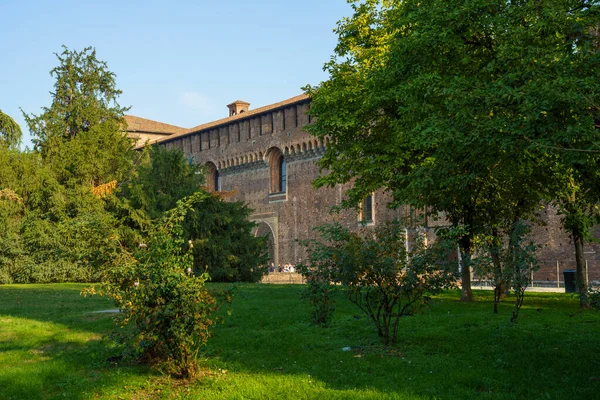 Milan, Lombardiya, İtalya: Castello Sforzesco bilinen Ortaçağ Kalesi