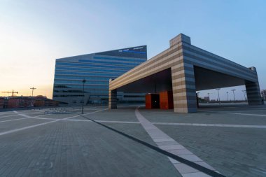 Modern buildings at Portello Park in Milan, Lombardy, Italy