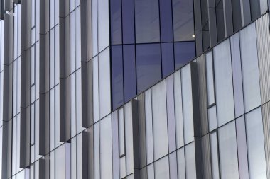 Milan, Lombardy, Italy: modern buildings along via Faravelli