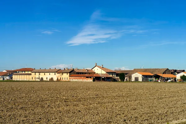 Pavia Kışın Certosa Dan Bereguardo Lombardy Talya Kadar Kırsal Alan — Stok fotoğraf