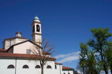 Santa Maria Assunta Kilisesi Lesmo, Monza Brianza Eyaleti, Lombardy, İtalya