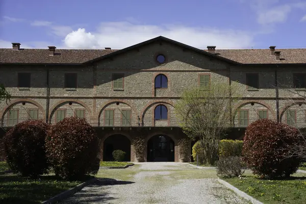 Ferme Historique Brianza Dans Parc Curone Montevecchia Province Lecco Lombardie — Photo