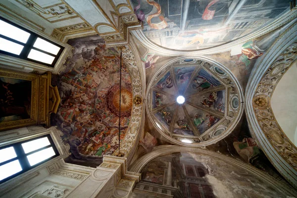 Mediolan Lombardia Włochy Wnętrze Średniowiecznego Kościoła San Marco — Zdjęcie stockowe
