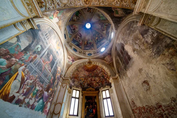 Milano Lombardiet Italien Interiør Den Middelalderlige San Marco Kirke - Stock-foto