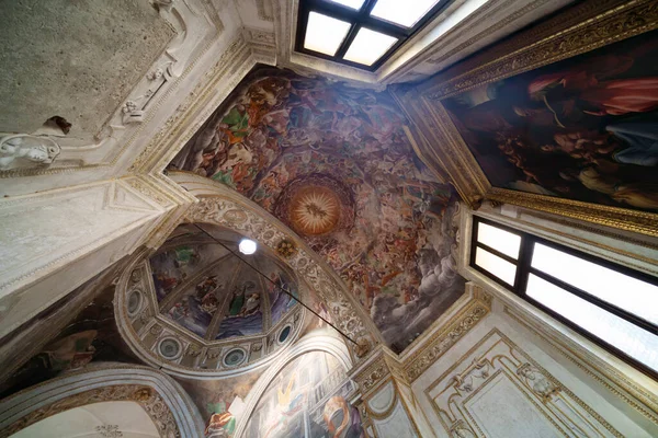 Mediolan Lombardia Włochy Wnętrze Średniowiecznego Kościoła San Marco — Zdjęcie stockowe