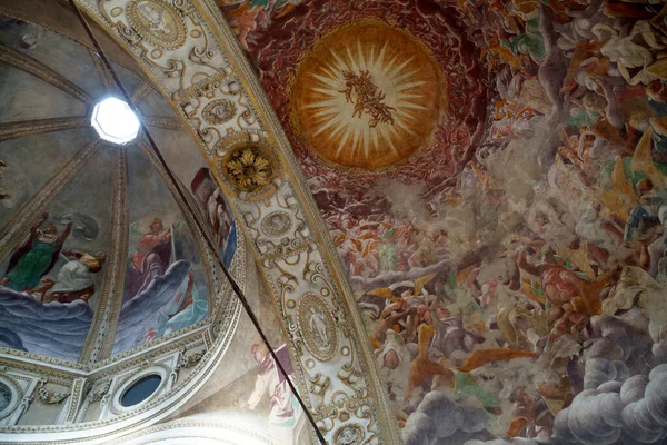 Милан Ломбардия Италия Интерьер Средневековой Церкви Сан Марко — стоковое фото