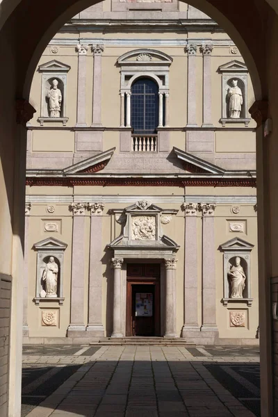 Exterior Historic Certosa Garegnano Milan Lombardy Italy — Stock Photo, Image