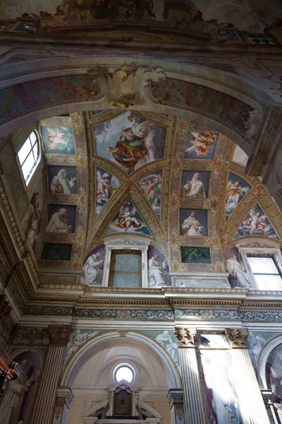 Történelmi Certosa Garegnano Belseje Milánóban Lombardia Olaszország — Stock Fotó