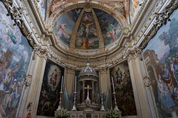 Interior Historic Certosa Garegnano Milan Lombardy Italy — Stock Photo, Image