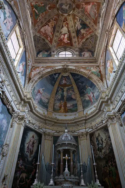 Інтер Історичної Certosa Garegnano Мілані Ломбардія Італія — стокове фото