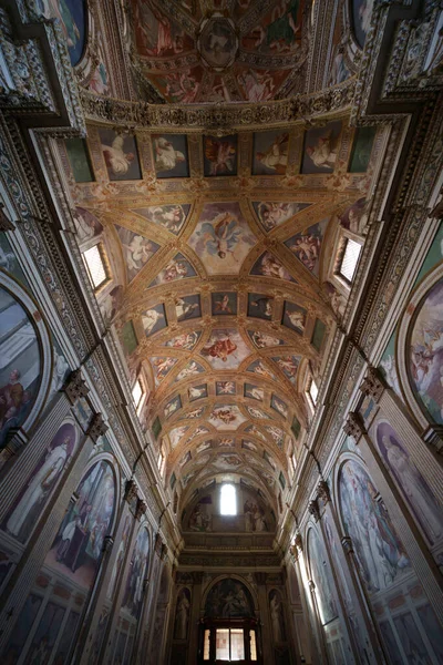 Történelmi Certosa Garegnano Belseje Milánóban Lombardia Olaszország — Stock Fotó