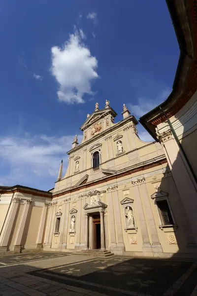 Exterior Historic Certosa Garegnano Milan Lombardy Italy — стокове фото