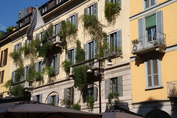 Alte Gebäude Des Corso Como Mailand Lombardei Italien — Stockfoto