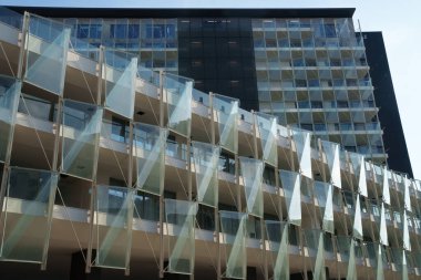 Modern buildings at Porta Nuova in Milan, Lombardy, Italy