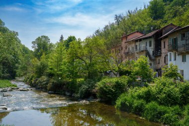 Castiglione Olona, Varese bölgesinin tarihi bir kasabası, Lombardiya, İtalya