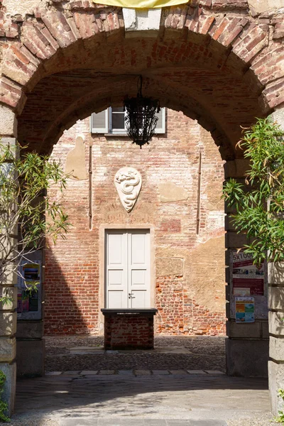 Fagnano Olona Varese Provinsen Lombardia Italia Utvendig Det Historiske Slottet – stockfoto