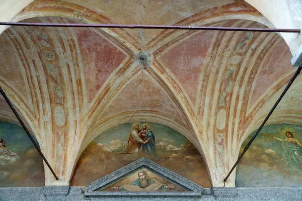 Fagnano Olona Provinz Varese Lombardei Italien Außenansicht Der Historischen Kirche — Stockfoto