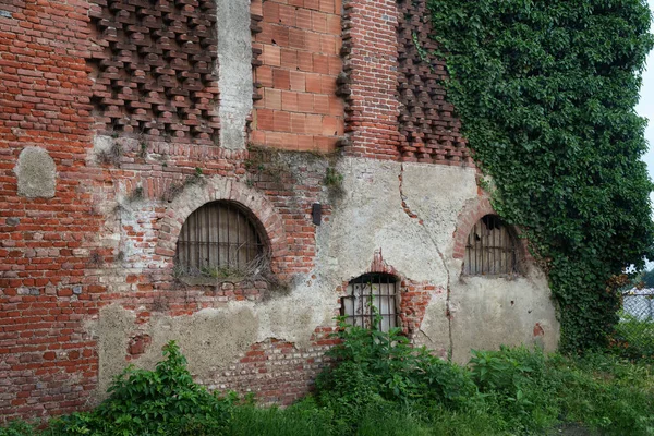 Milan Lombardy Talya Daki Naviglio Pavese Boyunca Terk Edilmiş Eski — Stok fotoğraf