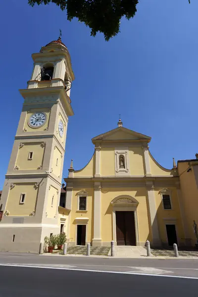 意大利埃米利亚 罗马纳皮亚琴察省Ponte Dell Olio的San Giacomo教堂 — 图库照片