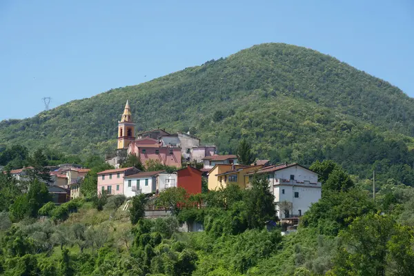 Tendola Historyczna Wioska Prowincji Massa Carrara Toskania Włochy — Zdjęcie stockowe