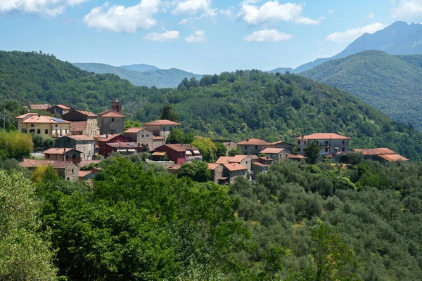 テレノス マッサカララ県の歴史的な村 トスカーナ イタリア — ストック写真