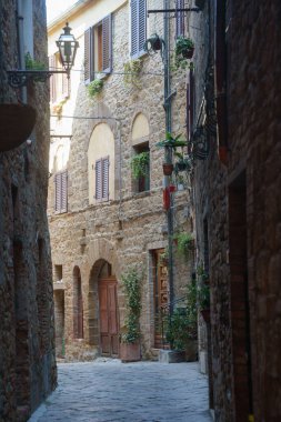 Volterra, Pisa eyaletinin ortaçağ şehri, Toskana, İtalya