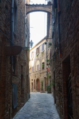 Volterra, Pisa eyaletinin ortaçağ şehri, Toskana, İtalya