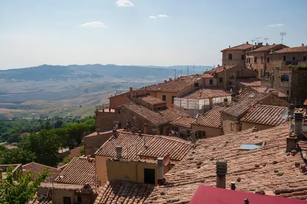 Volterra, Pisa eyaletinin ortaçağ şehri, Toskana, İtalya
