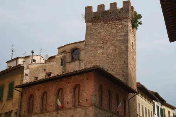 Poggibonsi Historické Město Provincii Siena Toskánsko Itálie — Stock fotografie