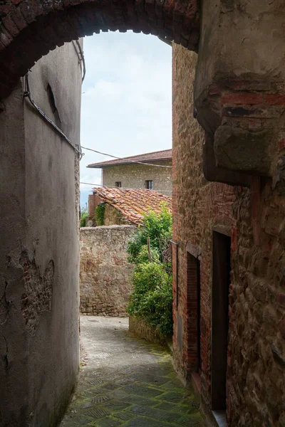 アレッツォ県 トスカーナ イタリアの歴史的な村 — ストック写真