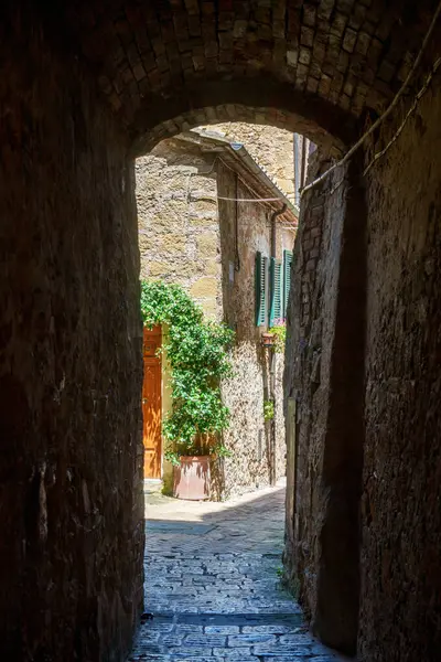 Pienza Historische Stadt Der Provinz Siena Toskana Italien — Stockfoto