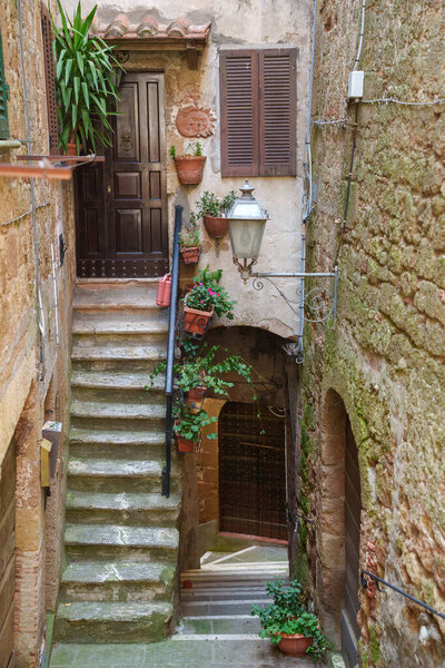 Pitigliano, historic town in Grosseto province, Tuscany, Italy