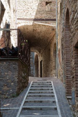 Montecchio, Terni 'nin eski bir kasabası, Umbria, İtalya