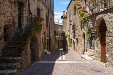 Montecchio, Terni 'nin eski bir kasabası, Umbria, İtalya