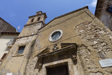 Lugnano Teverina 'da, Terni' nin eski bir kasabası, Umbria, İtalya
